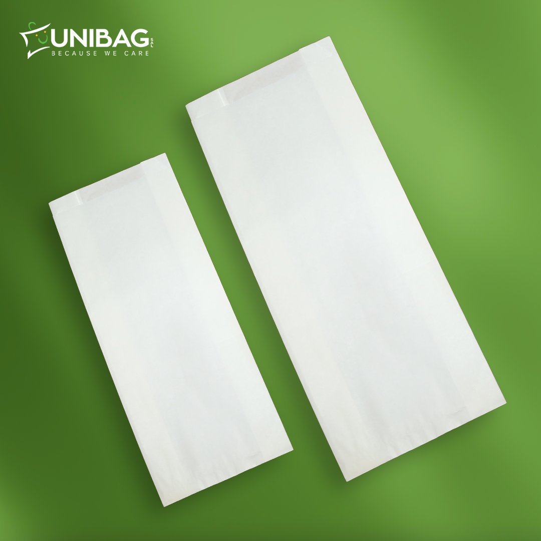 White Sandwich Paper Bags